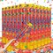 12 pack multicolor confetti cannons, biodegradable confetti party poppers, 12 inch shooters that launch confetti 15 to 20 feet, perfect for graduation, birthday, wedding, and new years celebration decorations.